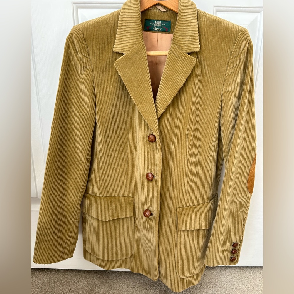 Vintage Orvis Corduroy Blazer Shooting Jacket